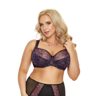 Nessa Omena soft czarny-fiolet