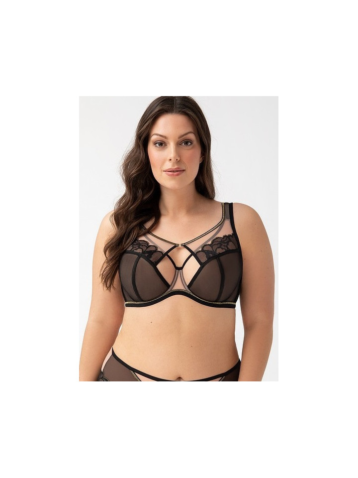 Gorsenia Saanvi K758 soft czarny-ozdoba