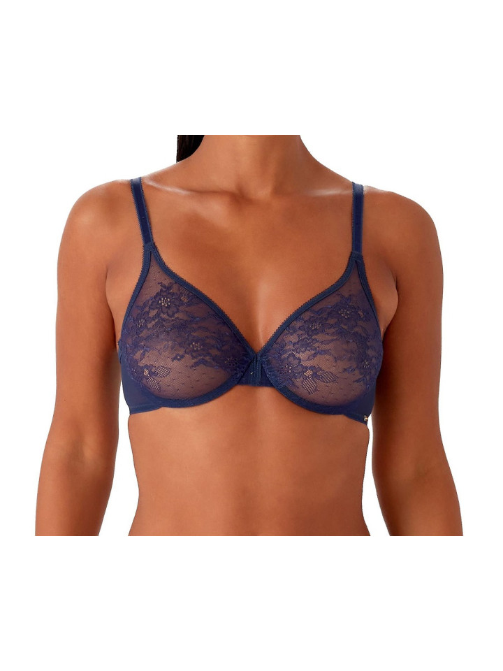 Gossard Glossies Lace soft granatowy