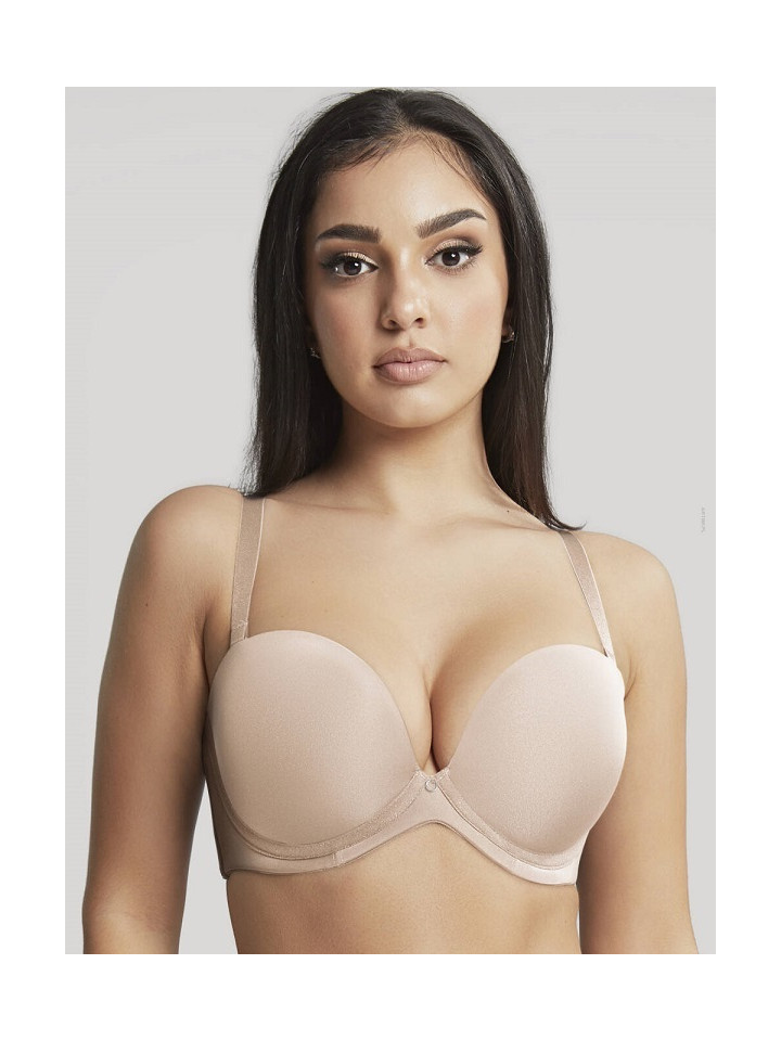 Panache Faith bardotka strapless beżowy