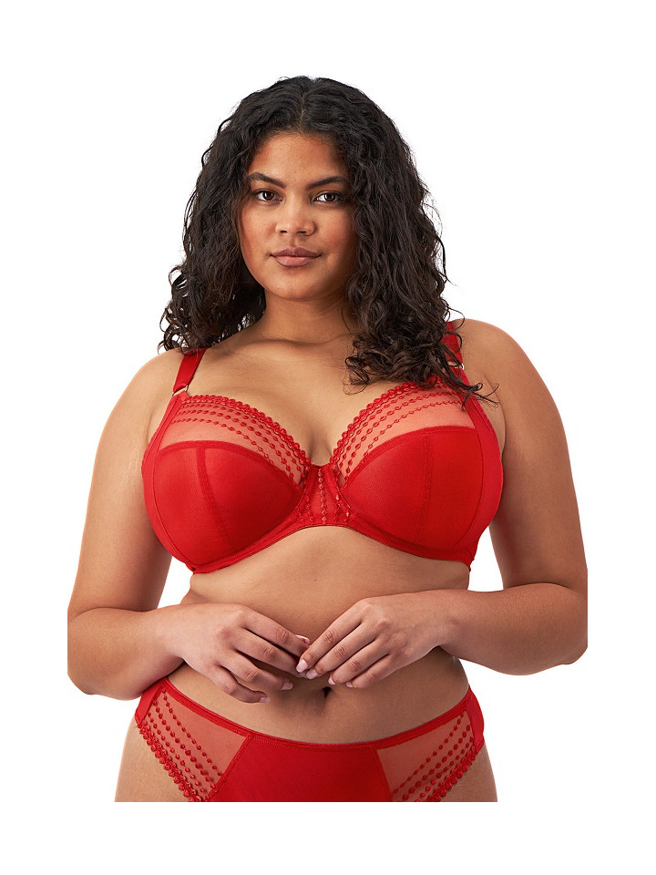 Elomi Matilda soft plunge czerwony czerwony