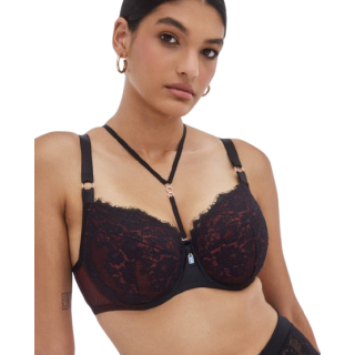 Alles Heartbeat semi-soft czarny czerwony