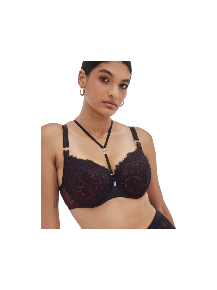 Alles Heartbeat semi-soft czarny czerwony