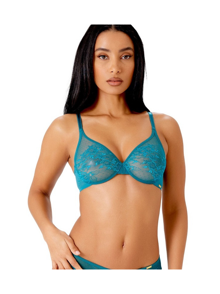 Gossard Glossies Lace soft zielony morski