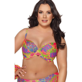 Ava SK-188 biustonosz kąpielowy soft fluo multikolor