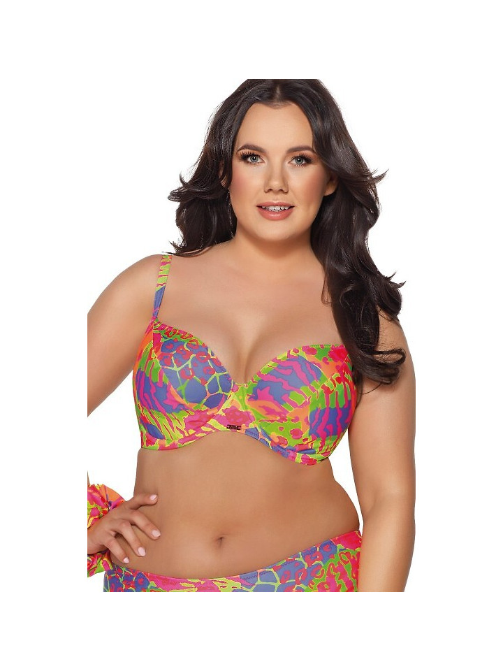 Ava SK-188 biustonosz kąpielowy soft fluo multikolor