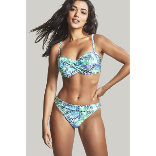Panache Cape Verde SK usztywniany bandeau 32D 70D zielony liście