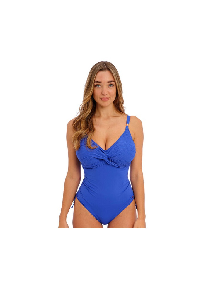 Fantasie Beach Waves jednoczęściowy soft chabrowy