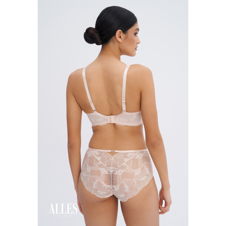 Biustonosz braletka miękki na fiszbinie Alles Posh Routine soft bralette beżowy