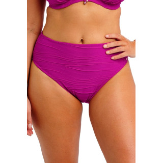 Majtki kąpielowe wyższe Fantasie Beach Waves figi midi fuksjowe