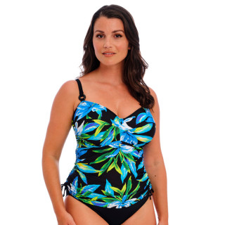 Fantasie Talm Beach tankini usztywniane czarno- niebieskie
