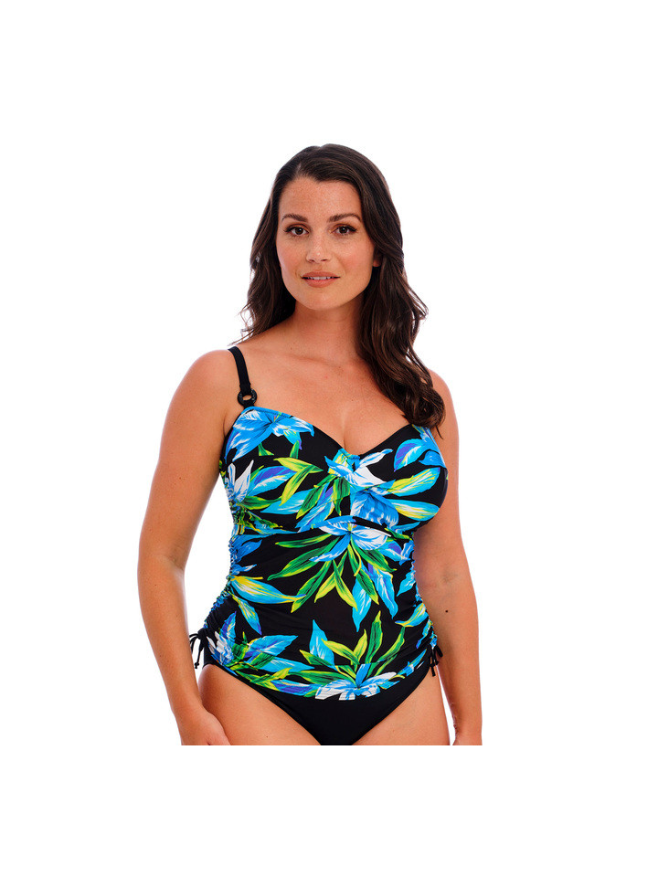 Fantasie Talm Beach tankini usztywniane czarno- niebieskie