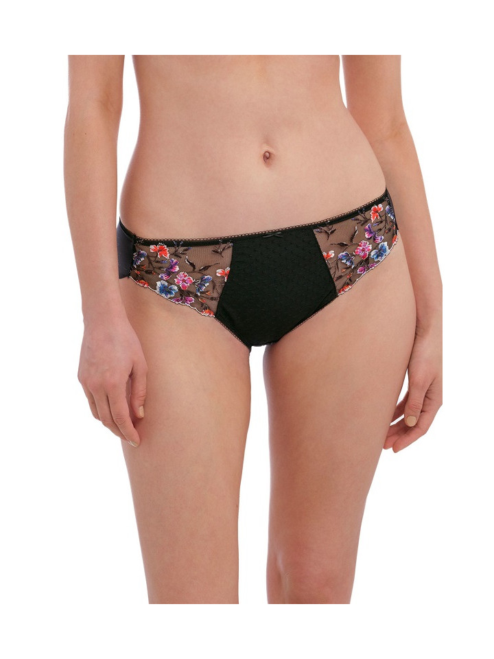 Freya Aurelia figi XS/S czarny kwiaty