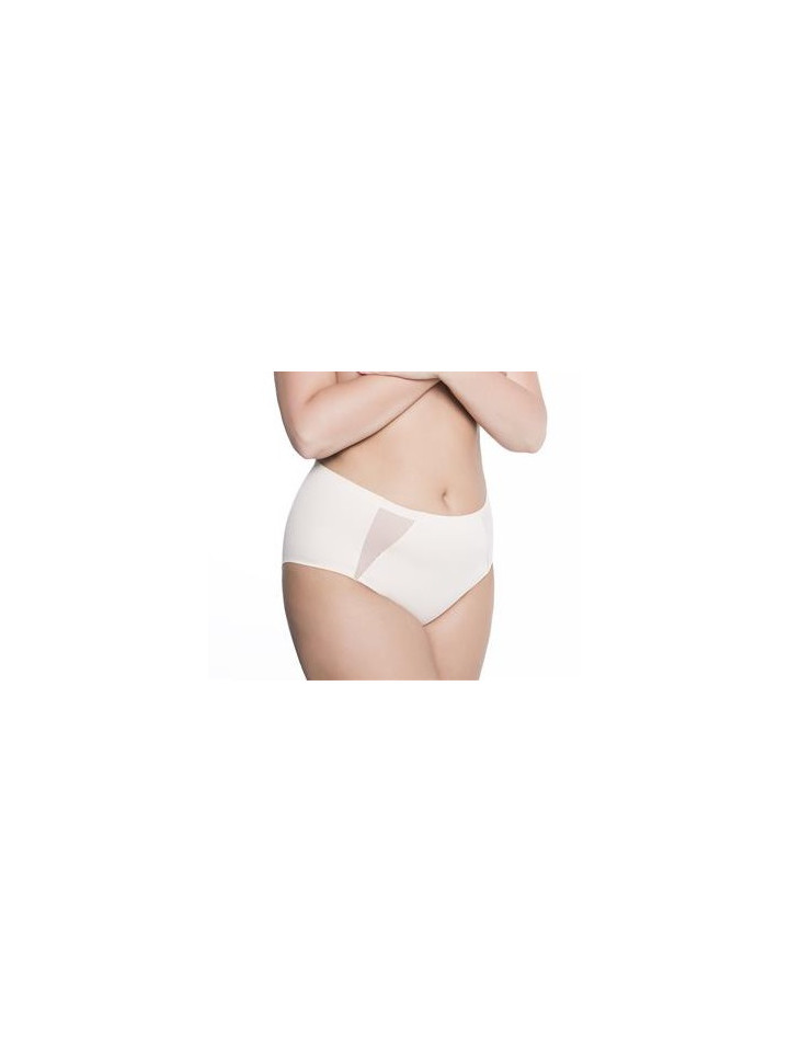 Julimex Pearl figi midi bezszwowe beżowe