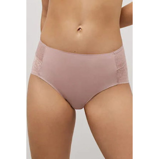 Ysabel Mora figi midi maxi koronka 2XL brudny róż