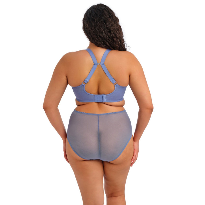 Biustonosz koronkowy Elomi Matilda soft plunge niebieski