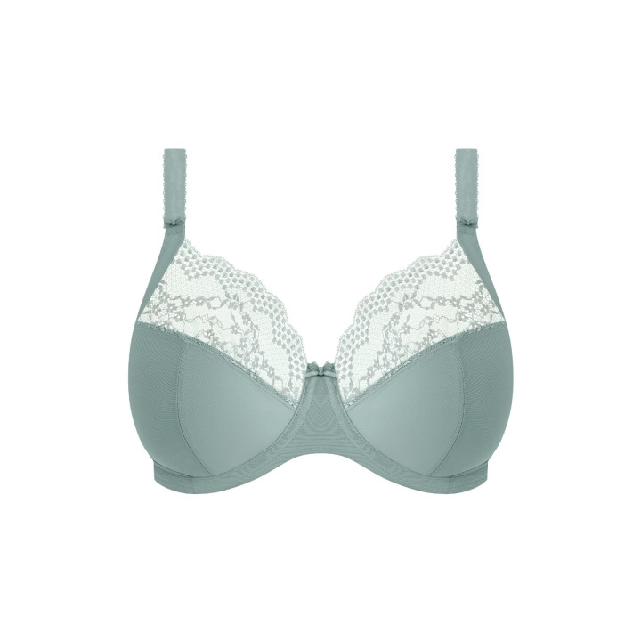 Biustonosz Elomi Lucie soft plunge 38F 85G miętowy