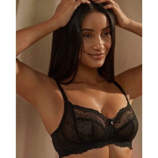 Gossard Superboost Lace soft bezfiszbinowy czarny
