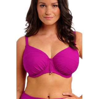 Biustonosz kąpielowy miękki modelujący Fantasie Beach Waves fuksjowy