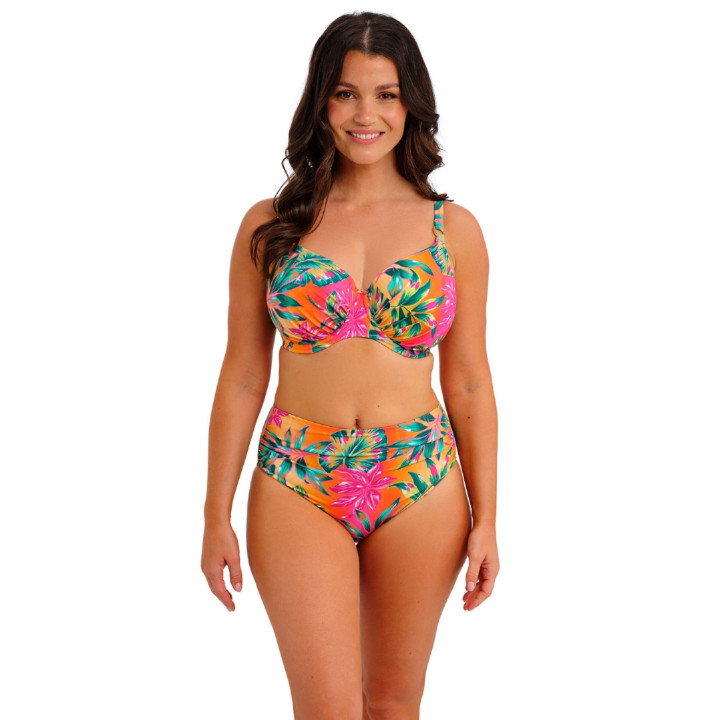 Fantasie Sunset Reef figi midi multikolor różowe