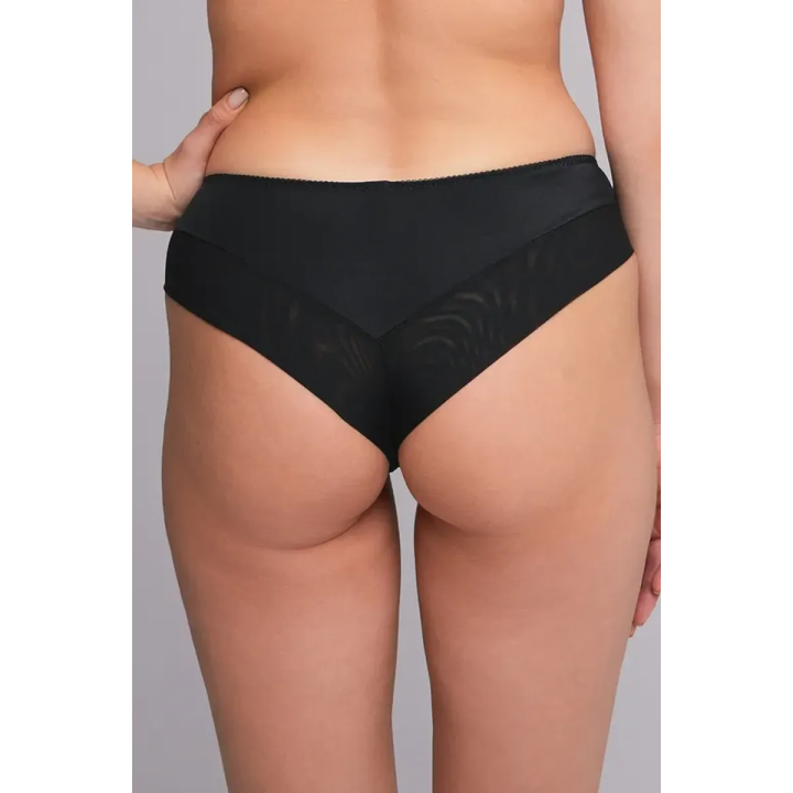 Majtki brazylijskie Ava 2256/B figi brazillian tanga czarne