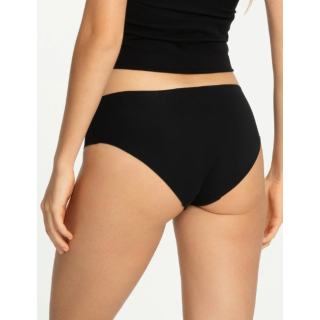Julimex Cotton Mood Classic Figi damskie bezszwowe czarne
