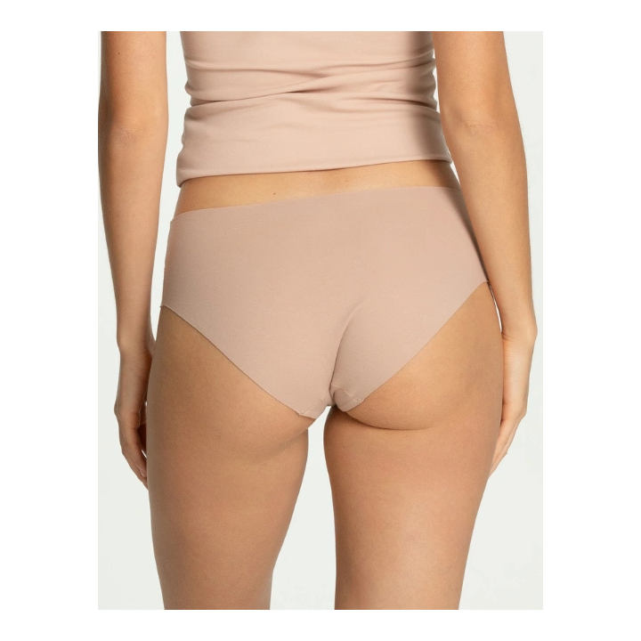 Julimex Cotton Mood Maxi Bezszwowe Figi Bawełniane Beżowe