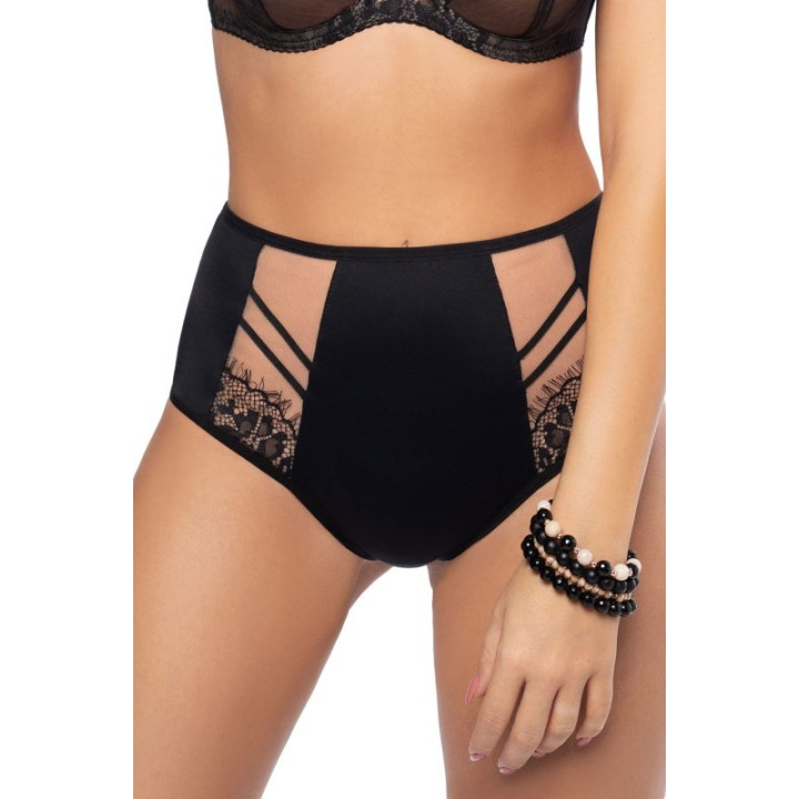 Gorsenia Paradise K497 figi midi czarny