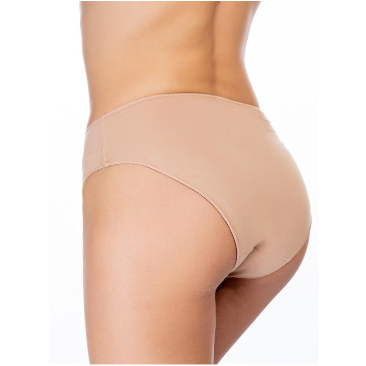 Ysabel Mora figi midi Cotton beż