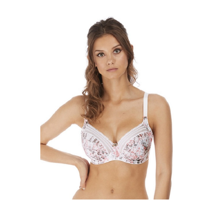 Freya Viva soft side support biały pastel snake
