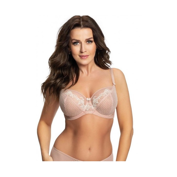 Gorsenia Blanche K689 soft pudrowy róż