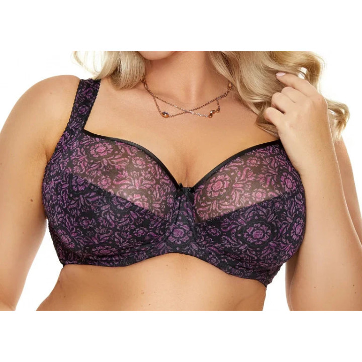 Nessa Omena soft czarny-fiolet