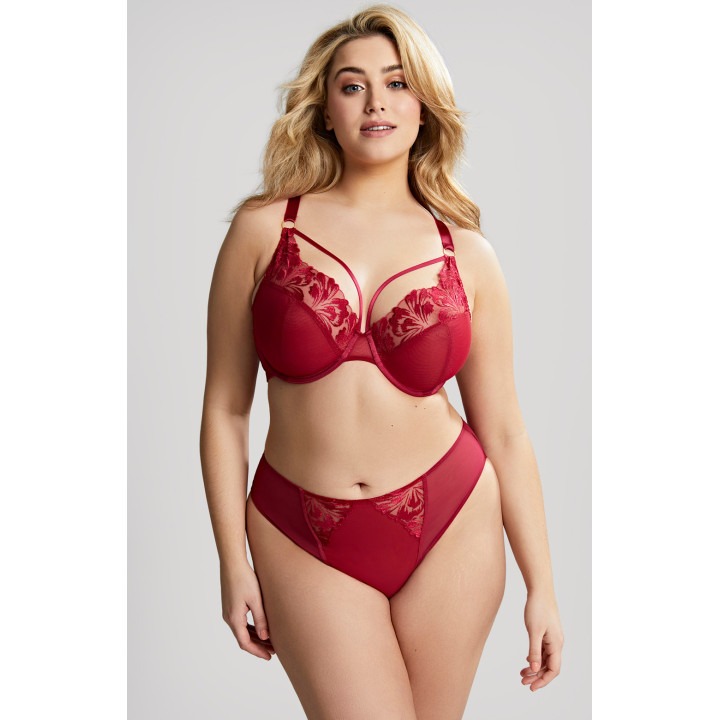 Panache Jaida soft plunge bordowy