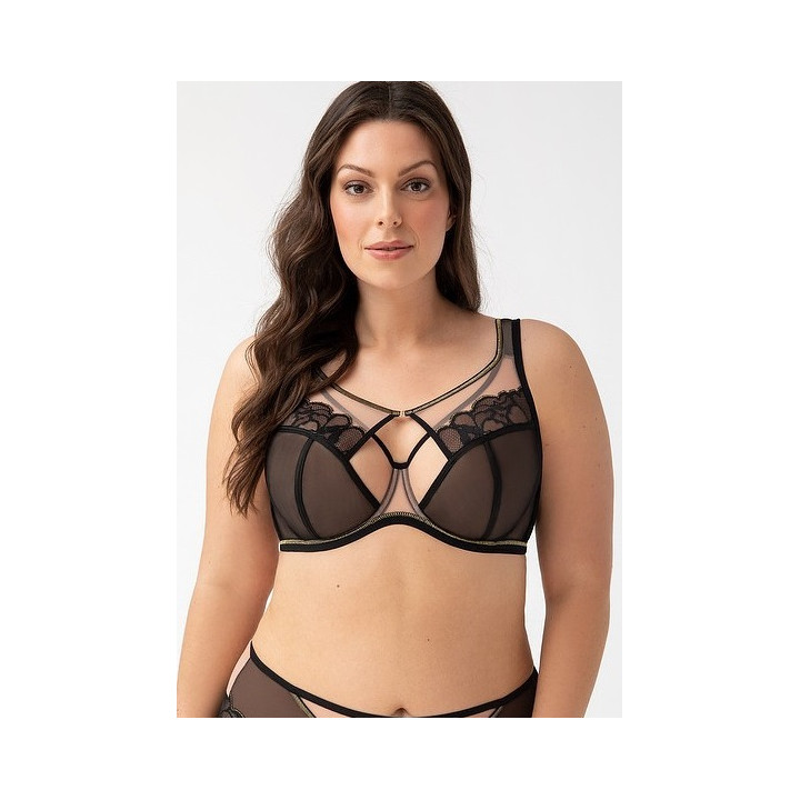 Gorsenia Saanvi K758 soft czarny-ozdoba