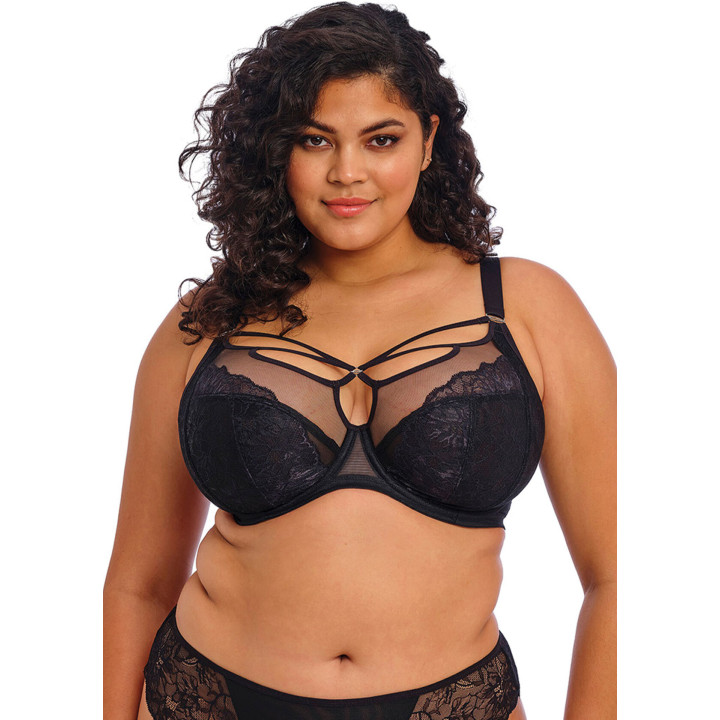 Elomi Brianna soft czarny ozdoba