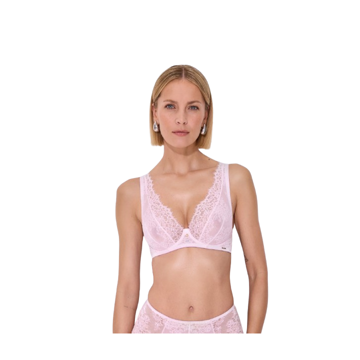 Alles Hush Blush bralette soft pudrowy róż