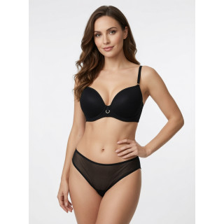 Lemax Savannah usztywniany plunge deco czarny