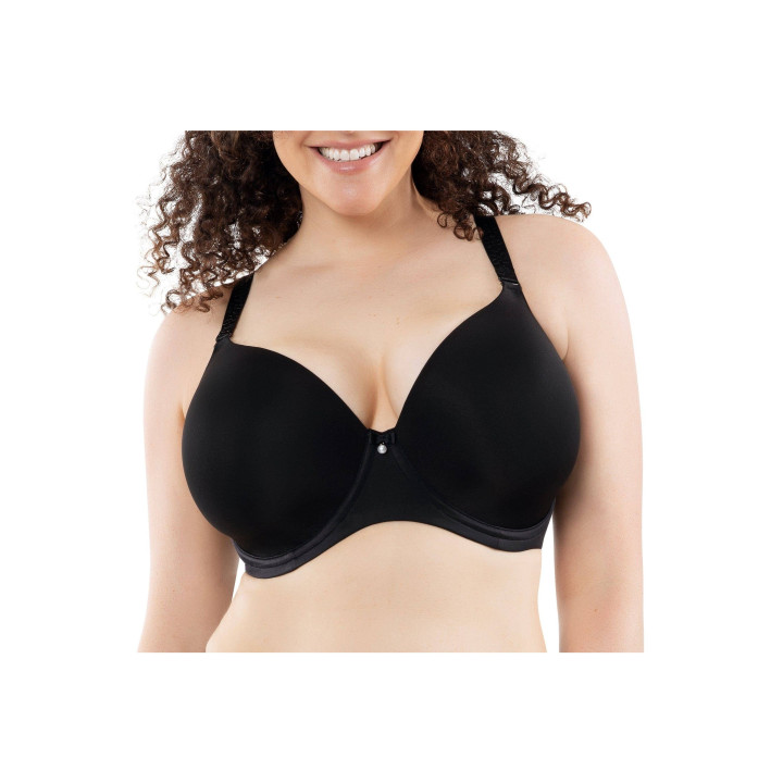 Parfait Elise T-Shirt bra usztywniany czarny