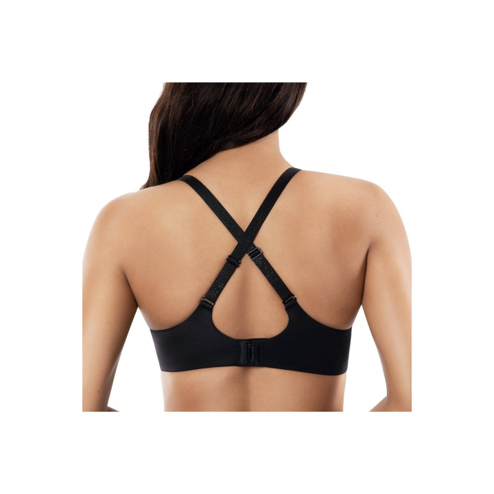 Parfait Elise T-Shirt bra usztywniany czarny