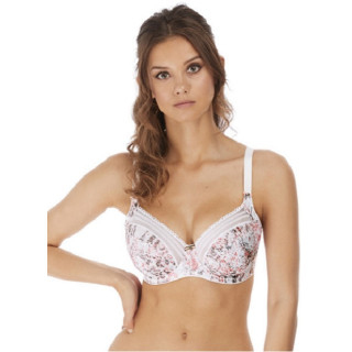 Freya Viva soft side support biały pastel snake