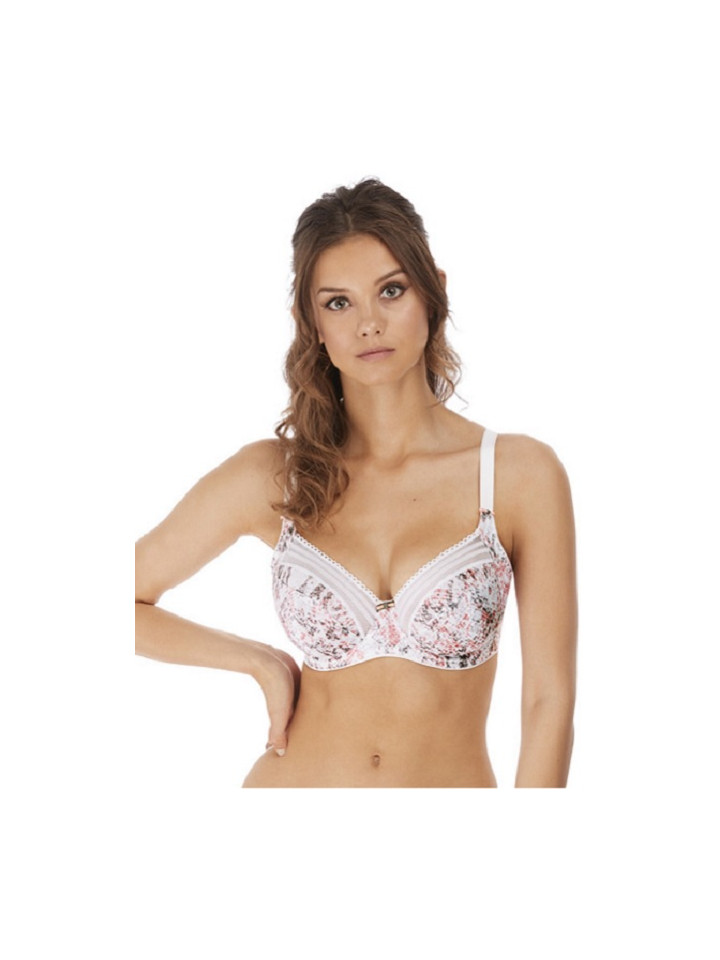 Freya Viva soft side support biały pastel snake